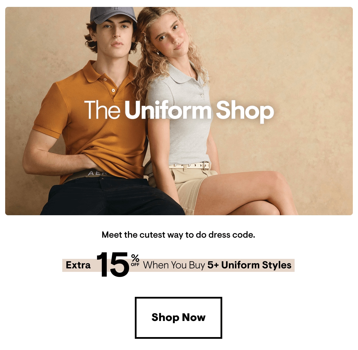 The Uniform Shop: Meet the cutest way to do dress code. Extra 15% Off When You Buy 5+ Uniform Styles! Shop Now